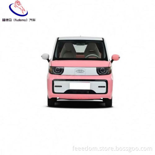 Small And Lovely Car QQ Ice Cream Peach Rejoices  Used Cars For Girls